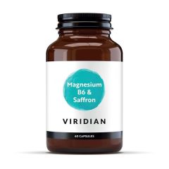 Magnésio 200Mg B6 E Açafrão 60 Veg Caps