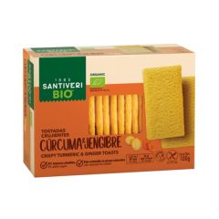 Tostas Com Curcuma E Gengibre Bio 100G