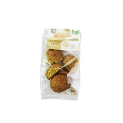 Biscoito Linhaça E Curcuma 70G