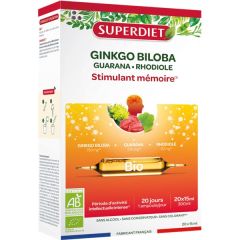 Ginkgo, Guaraná E Rodiola Bio