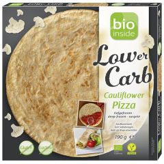Base De Pizza Com Couve Flor Bio Sem Glúten, Congelada