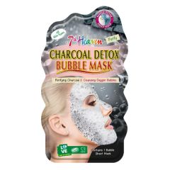 Máscara Facial Toalhete Bolhas Carvão
