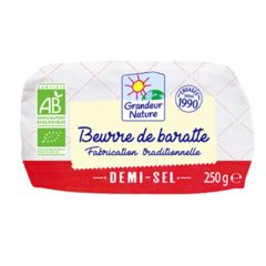 Manteiga Meio Sal Bio 125G