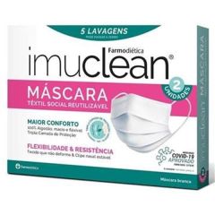 Máscara Têxtil Social 5 Lavagens