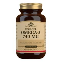 Ómega-3 740Mg Em Cápsulas De Gelatina De Peixe