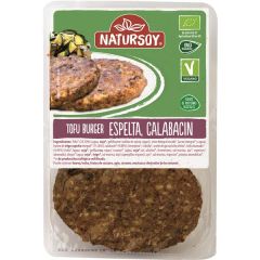 Burguer Tofu Espelta E Curgete Biológico