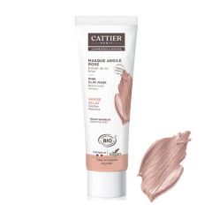 Máscara Facial Com Argila Rosa Para Pele Sensível