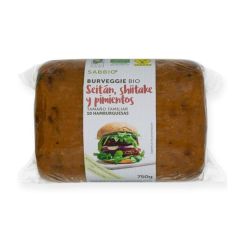 Hamburguer Vegetal Cogumelos E Pimentos