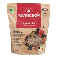 Muesli Crocante Biológico Com Frutos Vermelhos