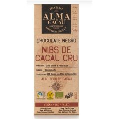 Chocolate 60% Bio Com Pedaços De Cacau