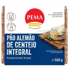 Pão Alemão Integral De Centeio Pumpernikel