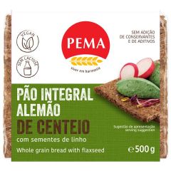 Pão Alemão Integral Com Sementes De Linho