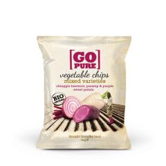Snack De Vegetais Fritos Com Beterraba Chioggia, Pastinaca E Batata-Doce