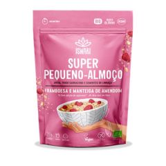 Super Pequeno Almoço Bio Framboesa Mant.Amendoim
