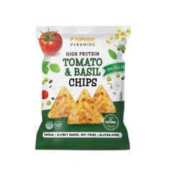 Chips Proteicos Tomate Manjericão