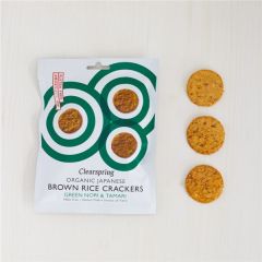 Bolachas Crackers Bio Arroz Integral C. Alga Nori E Molho Tamari