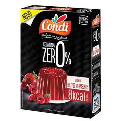 Gelatina Zero Frutos Vermelhos 26G Condi