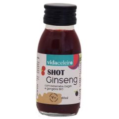 Shot Bio Ginseng, Beterraba, Bagas E Gengibre