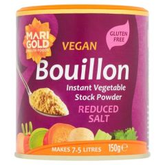 Marigold Caldo Vegetais Pó Redução De Sal 150G