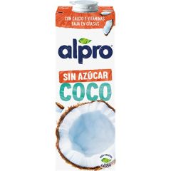 Alpro Bebida Coco Sem Açúcar 1L