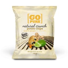 Go Pure Batatas Fritas Bio Gengibre E Lima
