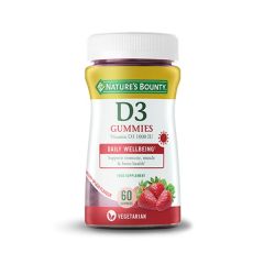 Suplemento Alimentar - Vitamina D3, Em Gomas Sabor A Morango
