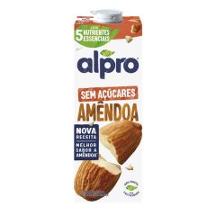 Alpro Bebida Amêndoa Sem Açúcar 1L