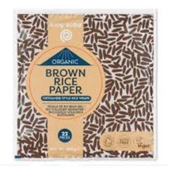King Soba Bio Wraps Arroz Integ. Sg 200G