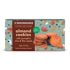 Biscoitos Amêndoa Sementes Abóbora, Chia E Linho Sg 80G