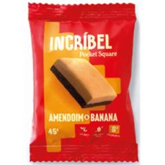 Pocket Square Barra Amendoim Banana