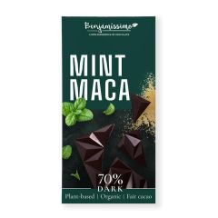Bio Chocolate Preto 70% Menta Maca Sg