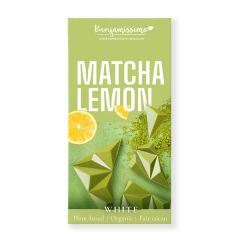 Bio Choc. Branco Matcha Limão Sg