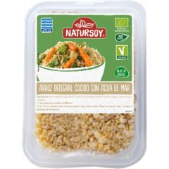 Bio Arroz Integral Cozido Com Água Do Mar 400G