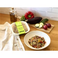 Legumes Assados Com Bulgur De Trigo Espelta