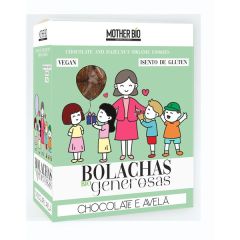 Bolachas Biológicas Com Chocolate, Avelãs E Trigo Sarraceno