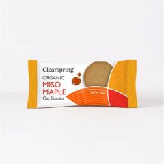 Biscoitos Bio Aveia Miso Xarope De Ácer 40G