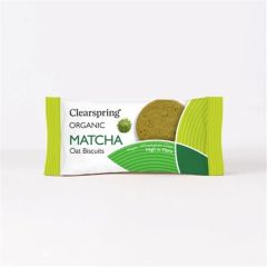 Biscoitos Bio Aveia Com Matcha 40G