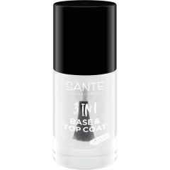 Verniz De Unhas 3 Em 1 Base Top Coat