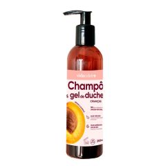 Champô E Gel Duche Para Crianças, Alperce