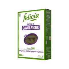 Massa Penne Couve Flor Bio Sg 250G