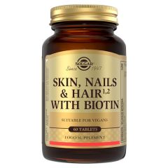 Skin, Nails & Hair Com Biotina