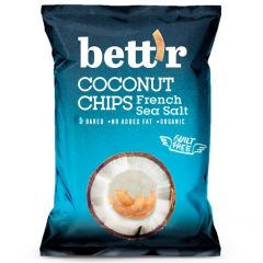 Lascas De Coco Bio Com Sal Marinho