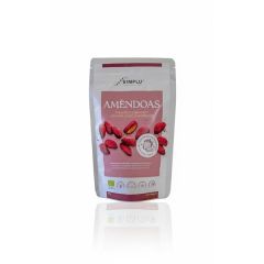 Amêndoa Chocolate Branco Morango Bio