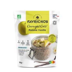 Overnight Oats Com Maçã E Baunilha Bio