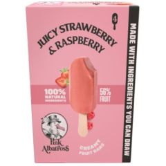 Sorvete Vegan Morango Framboesa