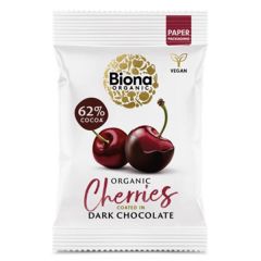 Ginjas Cobertas Choco Preto Bio