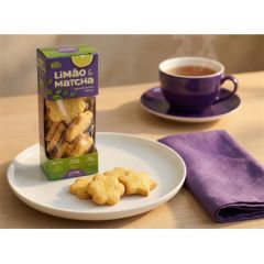 Biscoitos Bio Limão Matcha