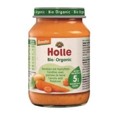 Puré De Cenoura E Batata Biológico 5M
