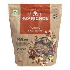 Muesli Croc.Bio Maçã Canela