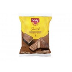 Snack De Wafer Com Avelã E Cobertura De Chocolate